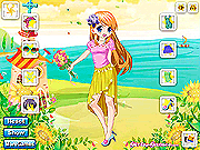 play Flower Cutie Dressup