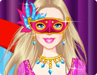 play Barbie Masquerade Princess Dress Up