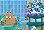 play Pou Bathing