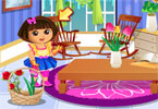 play Dora Loves Flowers