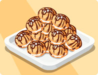 play Make Chocolate Profiteroles