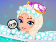 play Baby Elsa Frozen Shower