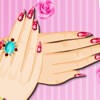 Floral Manicure Decoration