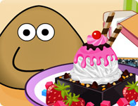 play Pou Ice Cream Decoration