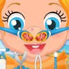 play Baby Lizzie Nose Doctor