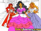 play Barbie Coloring
