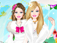 play Barbie Princess Bride Dressup