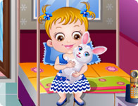 play Baby Hazel Pet Party