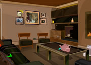 play Mirk Brown Room Escaspe
