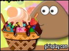 play Pou Ice Cream Shop