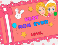 Barbie Mother'S Day Card