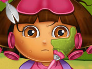 play Dora Great Makeover Kissing
