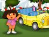 play Dora At Car Show