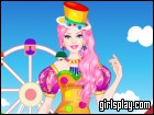 play Barbie Clown Princess