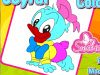 play Joyful Donald Coloring