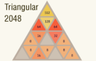 play Triangular 2048