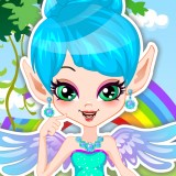 play Rainbow Fairy Facial Makeover