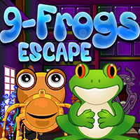 play 9 Frogs Escape