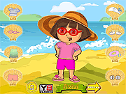 play Dora Beach Dress Up