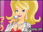 play Barbie Pop Star Dressup