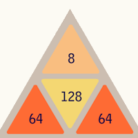 play Triangular 2048