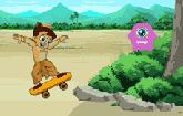 play Chota Bheem Skate Board