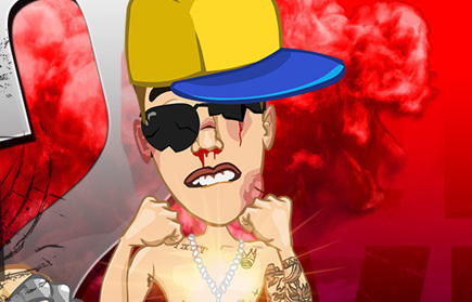 play Epic Celeb Brawl - Bieber