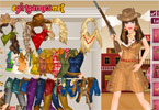 play Barbie Western Princess Dress Up