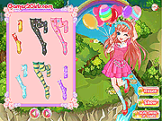 play Colorful Balloon Girl