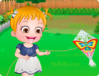 play Baby Hazel Kite Flying