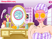 play Celebrity Fan'S Facial