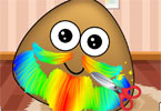 play Pou Beard Salon