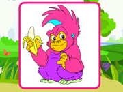 play Colorful Monkeys Kissing