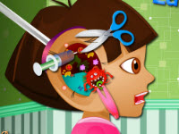 play Dora Ear Doctor