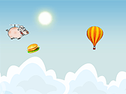 play Flappy Foodie Pig