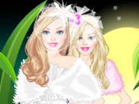 play Barbie Fairytale Bride Dressup