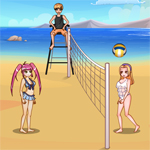 play Hot Beach Volleyball