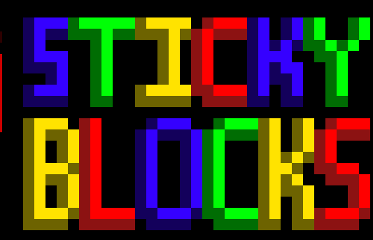 play Pixeltris: Sticky Blocks