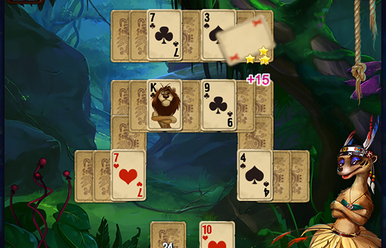 play Rainforest Solitaire