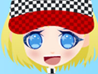 play Racer Girl Dressup Kissing