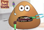 play Pou Bad Teeth