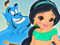 play Baby Jasmine Genie Spa