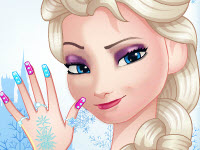 play Elsa Great Manicure