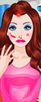 play Barbie Face Injury