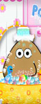 play Pou Taking A Shower