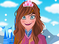 play Anna Frozen Dress Up