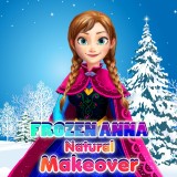 play Frozen Anna Natural Makeover