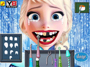play Elsa Dentist Care