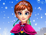 play Frozen Anna Natural Makeover