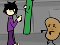 play Attack Of The Zombic Vegie